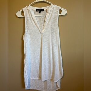Almost Famous Ivory V-Neck Tank Top